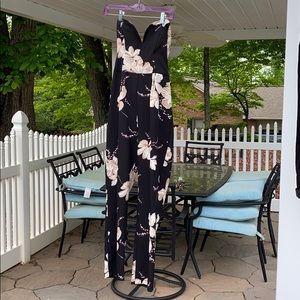 Floral jumpsuit